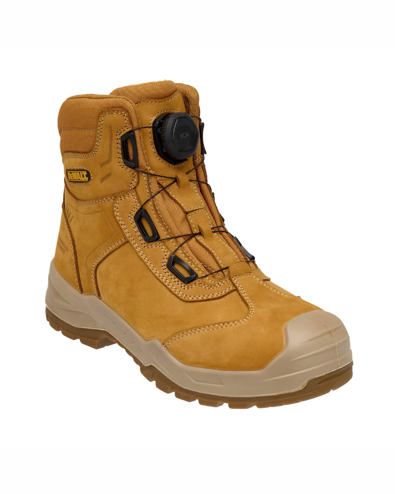 Quentin Men's S3 Safety Work Boots – BOA Steel Toe Nubuck Leather Work Boots
