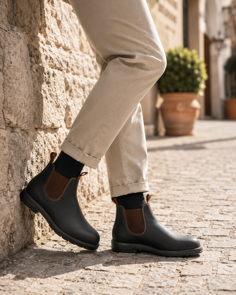 Percival Men's Boots – Waterproof Non-Slip Smart Casual Leather Boots