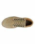 Nigel Men's Suede Desert Boots – D Ring Lace-Up Tread Sole Boots