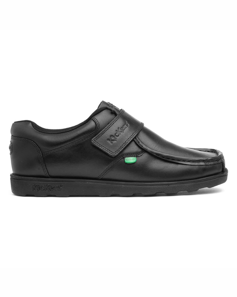Dawson Men's Leather Shoes – Hook and Loop Smart Casual Shoes