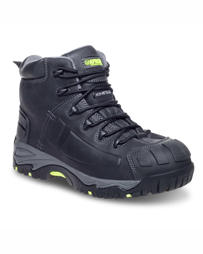 Colton Men's Waterproof Safety Boots – S3 Leather Work Boots with Composite Toe Cap