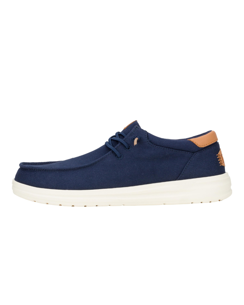 Sawyer Men's Canvas Slip-On Shoes – Elastic Lace Casual Travel Shoes