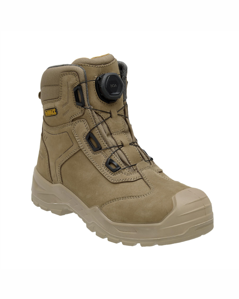 Quentin Men's S3 Safety Work Boots – BOA Steel Toe Nubuck Leather Work Boots