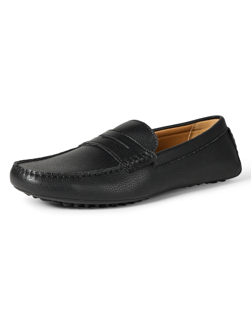 Trevor Men's Driving Moc Loafers – Penny Slip-On Casual Shoes