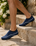 Ellie Men's Water Shoes – Neoprene Aqua Shoes with Rubber Sole