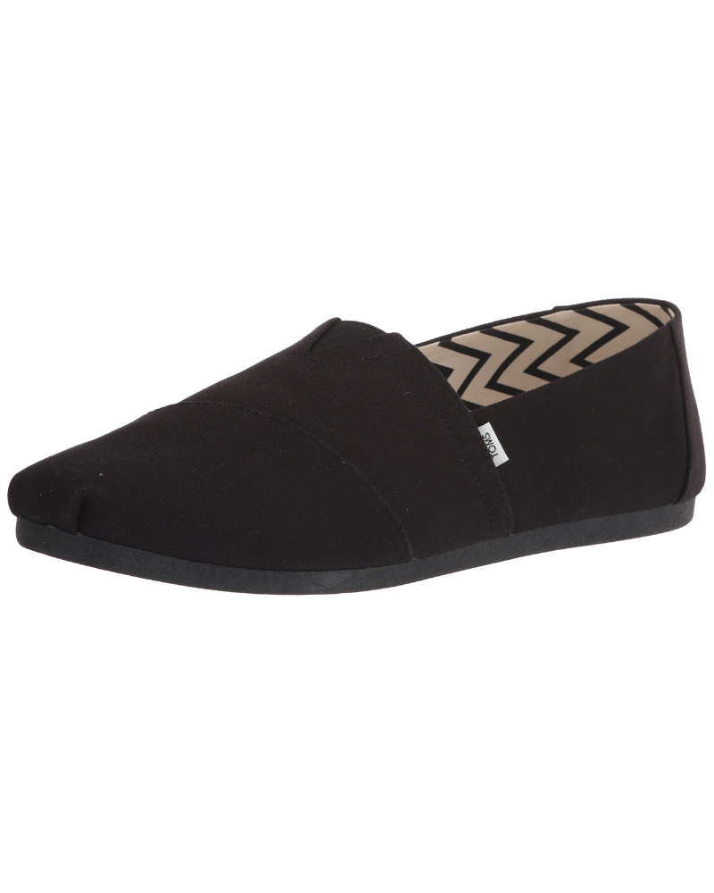 Emerson Men's Canvas Espadrilles – Slip-On Casual Shoes with Flexible TPR Sole