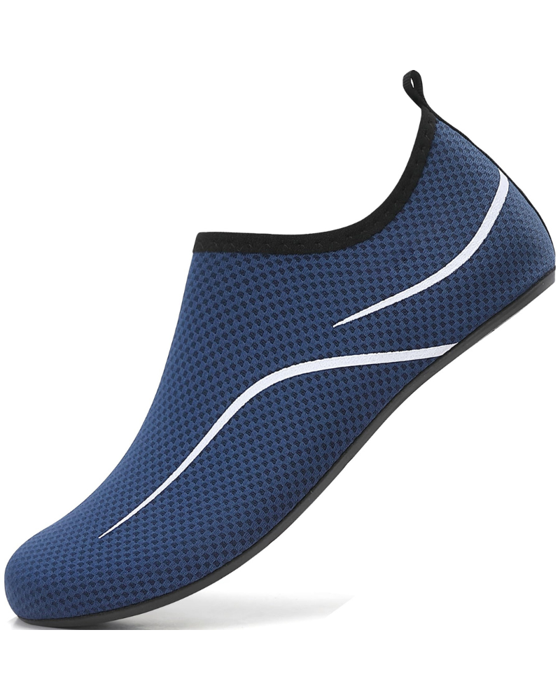 Ellie Men's Water Shoes – Neoprene Aqua Shoes with Rubber Sole