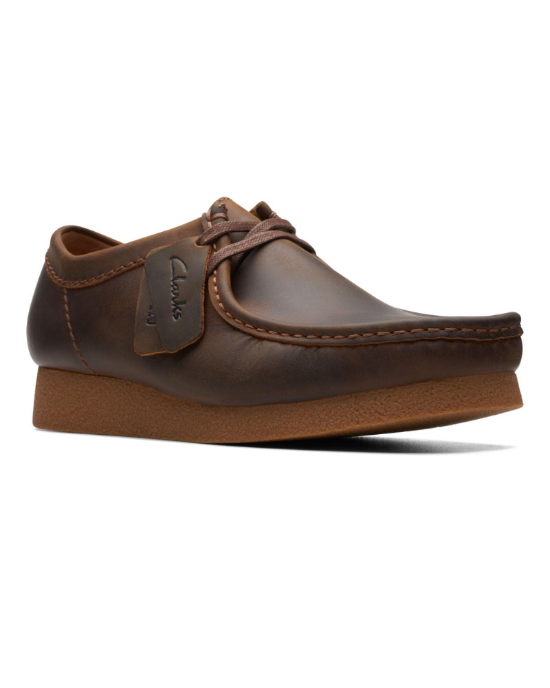 Bennett Men's Suede Moccasin Shoes – Crepe Sole Casual Lace-Up Shoes