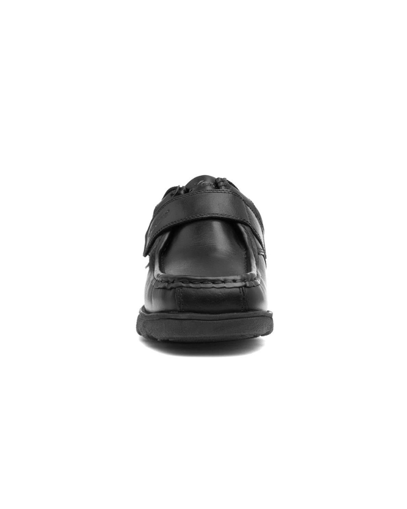Harrison Men's Leather Formal Shoes – Hook & Loop Strap Smart Office Shoes