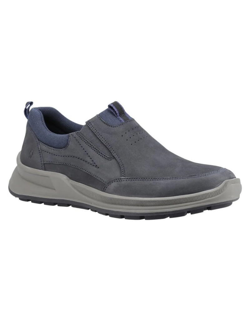 Grant Men's Nubuck Leather Slip-On Shoes – Memory Foam Casual Summer Loafers