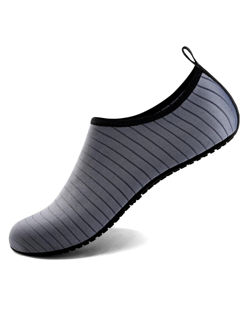 Isaac Men's Water Shoes – Mesh Slip-On Aqua Shoes with Rubber Grip Sole