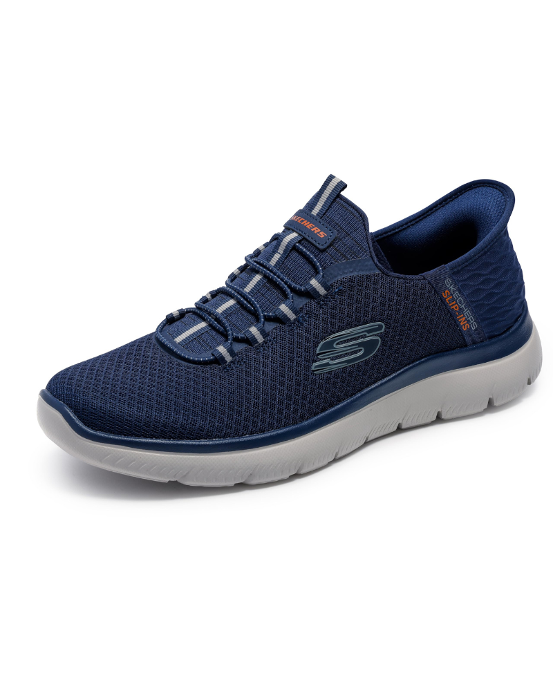 Dexter Men's Slip-In Trainers – Vegan Memory Foam Casual Shoes
