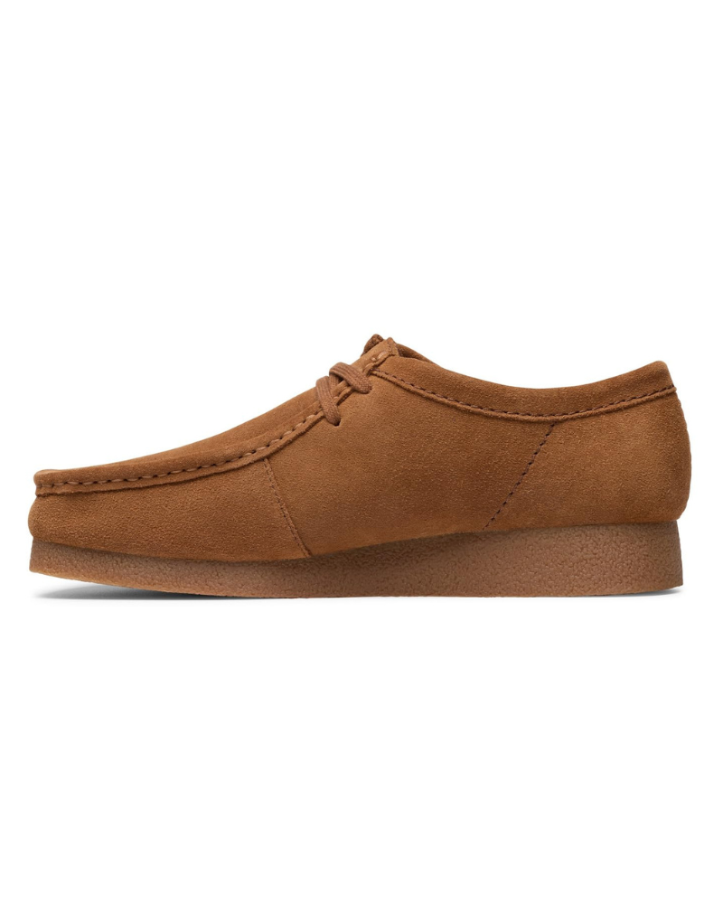 Bennett Men's Suede Moccasin Shoes – Crepe Sole Casual Lace-Up Shoes