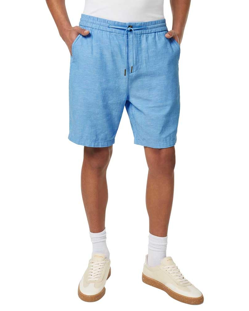 Parker Men's Bermuda Shorts – Seersucker Drawstring Casual Summer Shorts