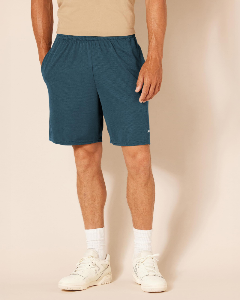 Lewis Men's Basketball Shorts – Relaxed Fit Stretch Sports Shorts