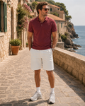 Edmund Men's Chino Shorts – Classic Fit Cotton Twill Casual Shorts