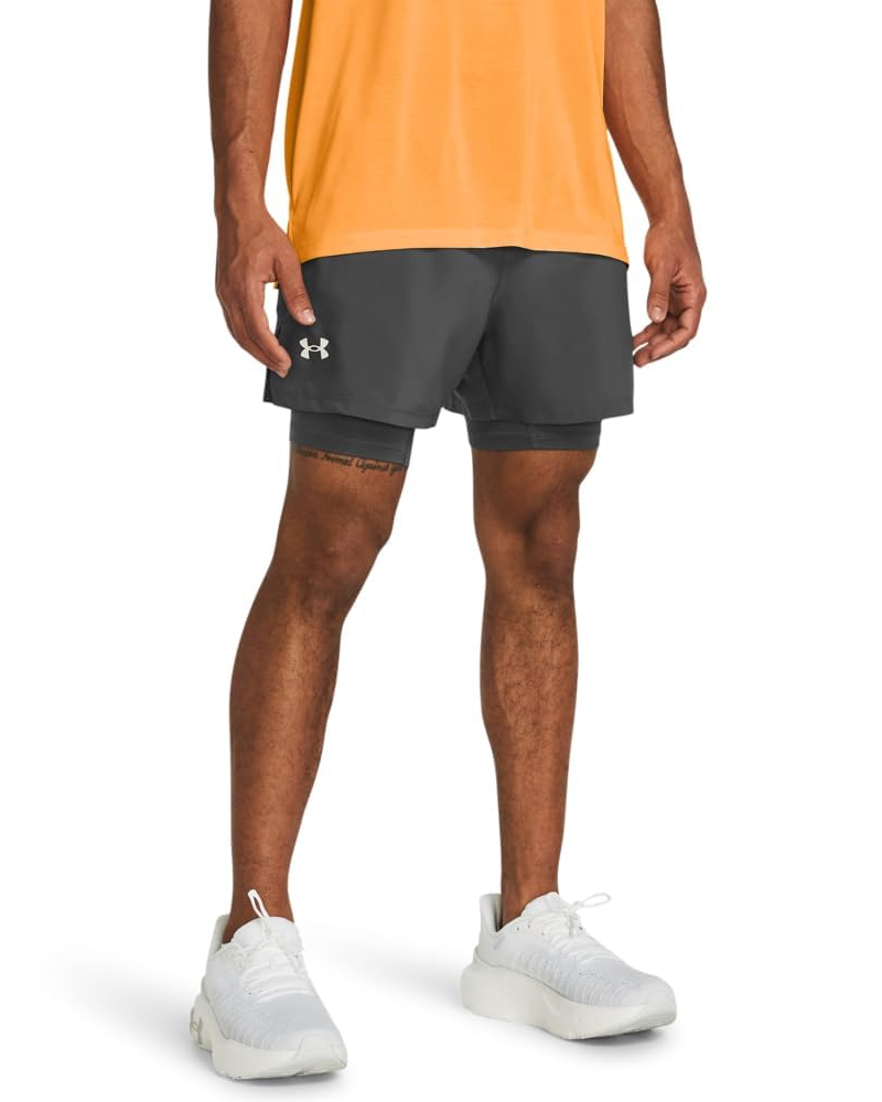 Callan Men's Running Shorts – 2-in-1 Mesh Sports Shorts with Phone Pocket