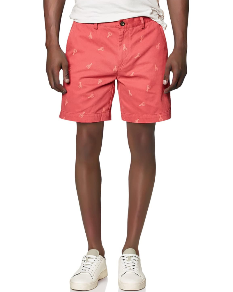 Malcolm Men's Chino Shorts – Slim Fit Cotton Twill Khaki Shorts