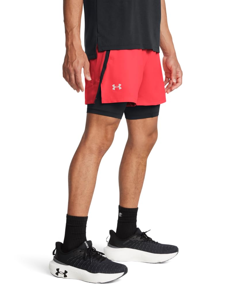 Callan Men's Running Shorts – 2-in-1 Mesh Sports Shorts with Phone Pocket
