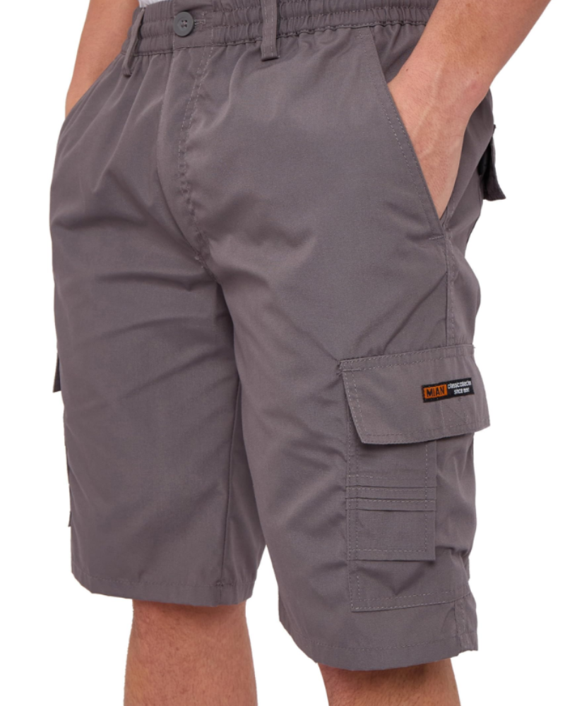 Austin Men's Cotton Cargo Shorts – Regular Fit Multi-Pocket Combat Shorts