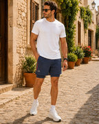 Callan Men's Running Shorts – 2-in-1 Mesh Sports Shorts with Phone Pocket