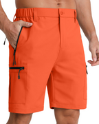 Oscar Men's Outdoor Cargo Shorts – Zip Pocket Hiking & Golf Shorts