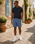 Fraser Men's Chino Shorts – Slim Fit Cotton Twill Khaki Shorts