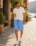 Brandon Men's Cargo Shorts – Lightweight Polyester Work Shorts with 5 Pockets