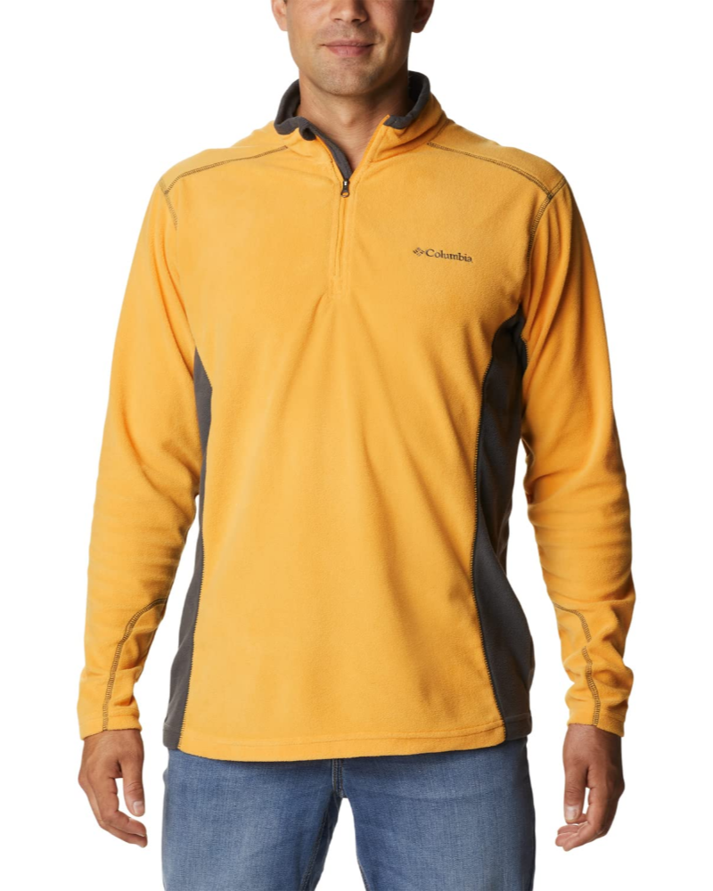 Lennox Men's Half Zip Fleece Pullover – Microfleece Outdoor Sweatshirt with SPF 50