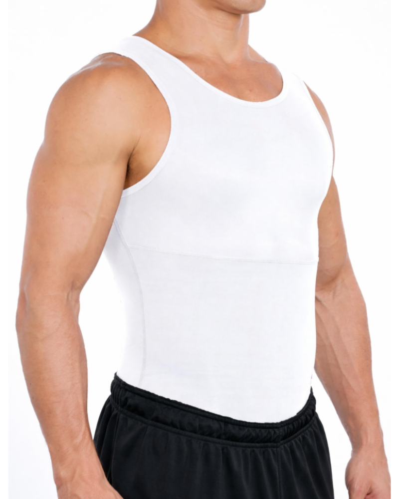 Grayson Men's Compression Vest – Chest Support Sleeveless Base Layer