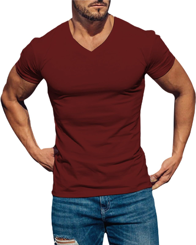 Grayson Men's Henley Shirt – Cotton Blend Long Sleeve Casual Button Neck T-Shirt