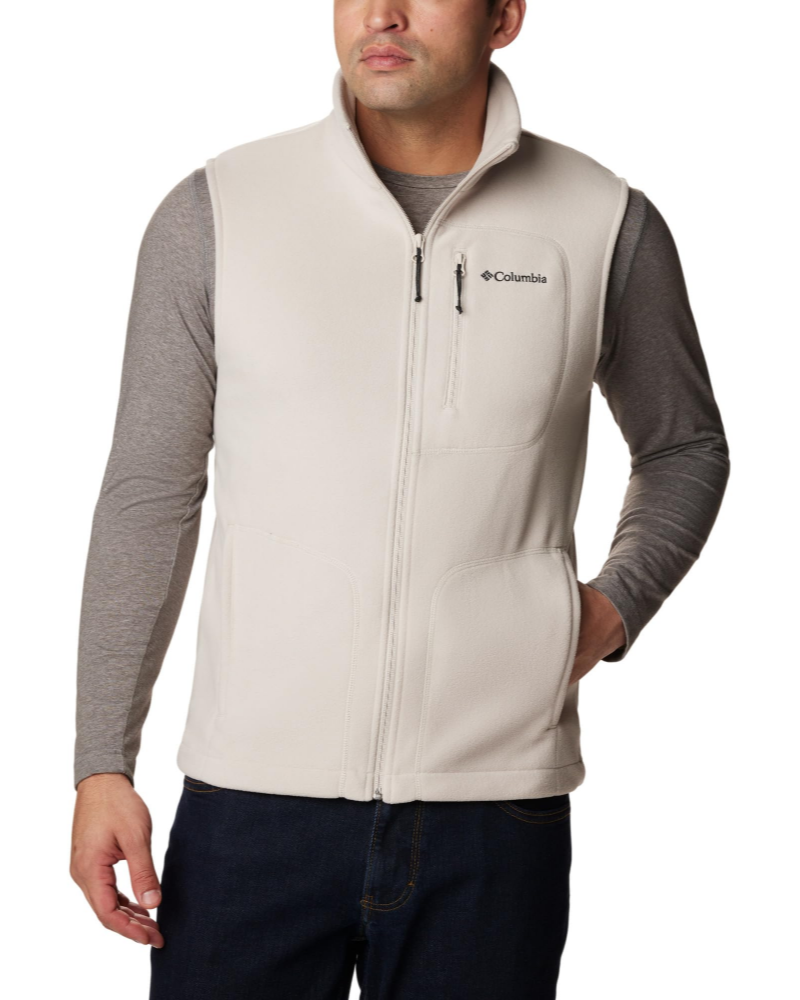 Derek Men's Fleece Gilet – Full Zip Sleeveless Outdoor Vest with Zipped Pockets