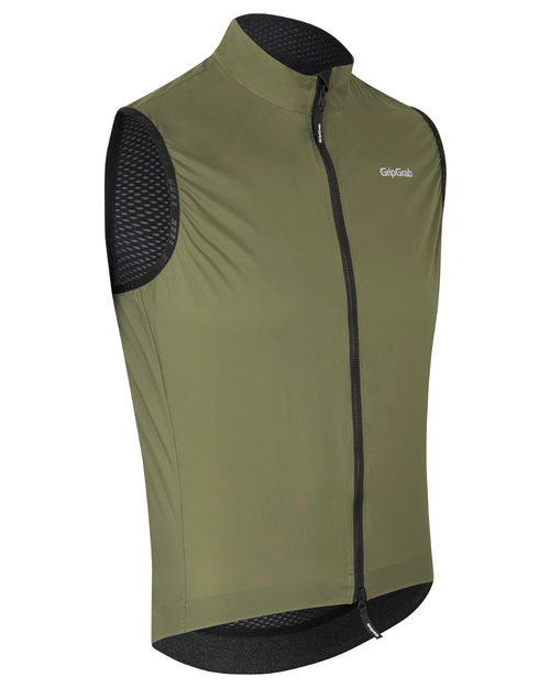 Caleb Men's Cycling Gilet – Lightweight Wind-Resistant Packable Sleeveless Vest