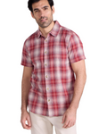 Bryson Men's Cotton Short Sleeve Shirt – Lightweight Casual Travel Holiday Shirt