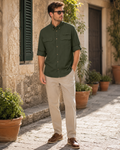 Gavin Men's UPF50+ Outdoor Shirt – Quick-Dry Long Sleeve Hiking Shirt with Pockets