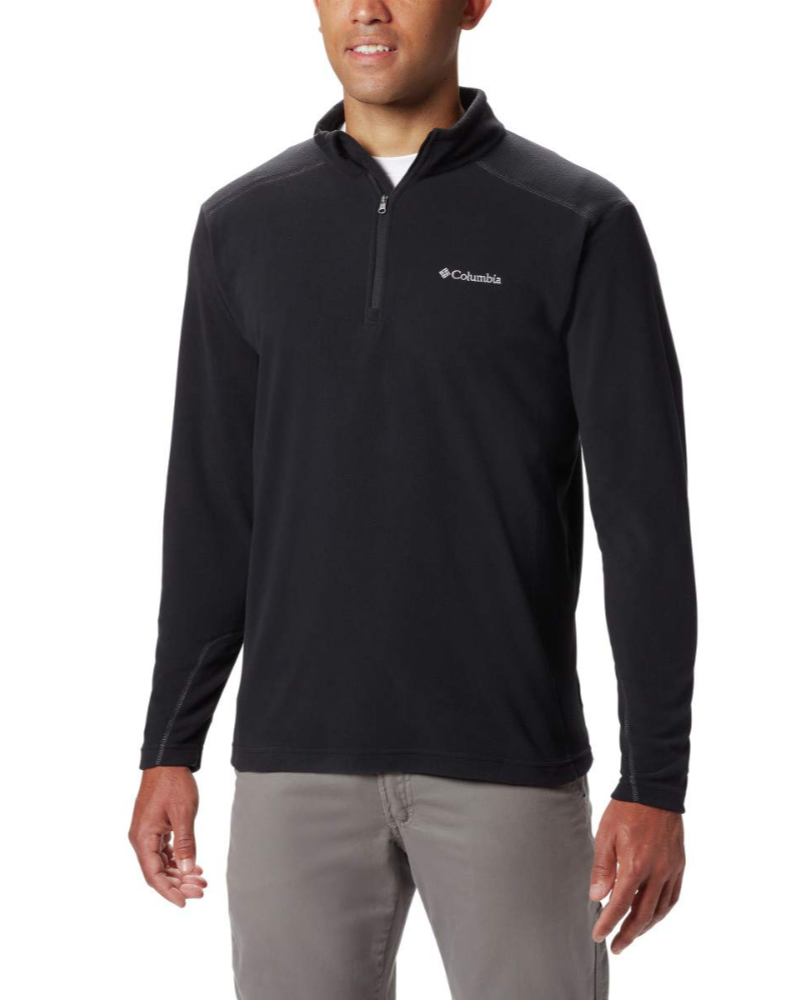 Lennox Men's Half Zip Fleece Pullover – Microfleece Outdoor Sweatshirt with SPF 50