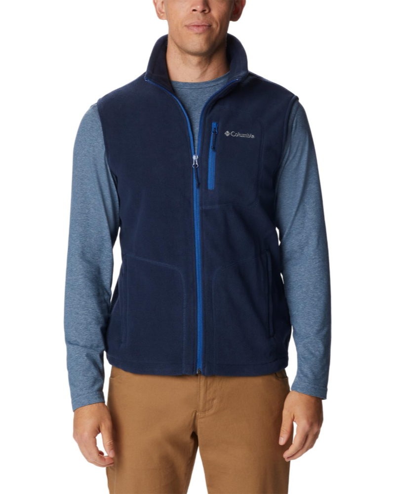 Derek Men's Fleece Gilet – Full Zip Sleeveless Outdoor Vest with Zipped Pockets
