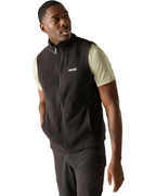 Darren Men's Fleece Gilet – Full Zip Sleeveless Body Warmer with Stand Collar