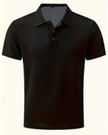 Owen Men's Polo Shirt – Short Sleeve Waffle Knit Collared Summer Top