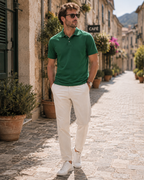 Blake Men's Classic Polo Shirt – Cotton Blend Short Sleeve 3 Button Polo