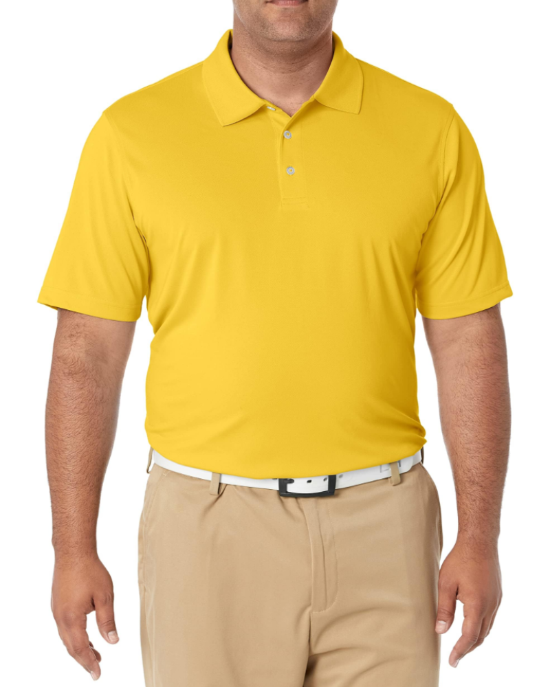 Lewis Men's Quick-Dry Polo Shirt – Regular Fit 3 Button Sports Golf Polo