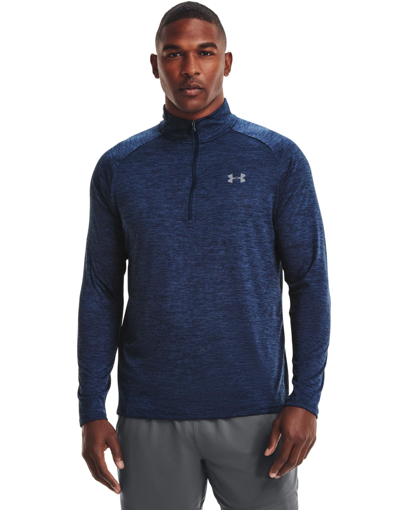 Nolan Men's Half Zip Training Top – Long Sleeve Performance Sports Pullover