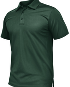 Darren Men's Performance Polo Shirt – Quick Dry 3 Button Work & Golf Polo