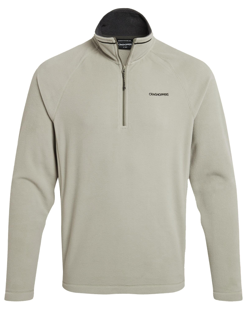 Mileson Men's Full Zip Fleece Jacket – Recycled Microfleece Outdoor Layer with Zip Pockets