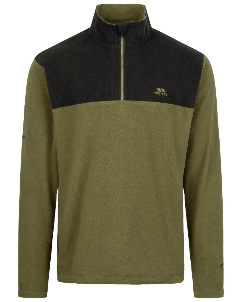 Callum Men's Half Zip Fleece Pullover – Microfleece Sweatshirt with Anti-Pilling Finish