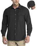 Holden Men's UPF 50+ Hiking Shirt – Long Sleeve Quick-Dry Outdoor Fishing Shirt