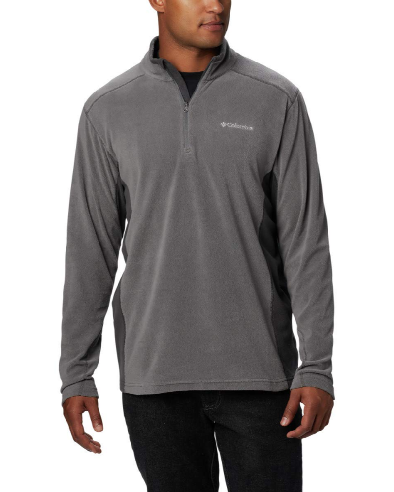 Lennox Men's Half Zip Fleece Pullover – Microfleece Outdoor Sweatshirt with SPF 50