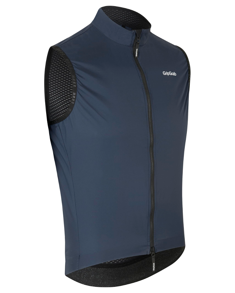 Caleb Men's Cycling Gilet – Lightweight Wind-Resistant Packable Sleeveless Vest