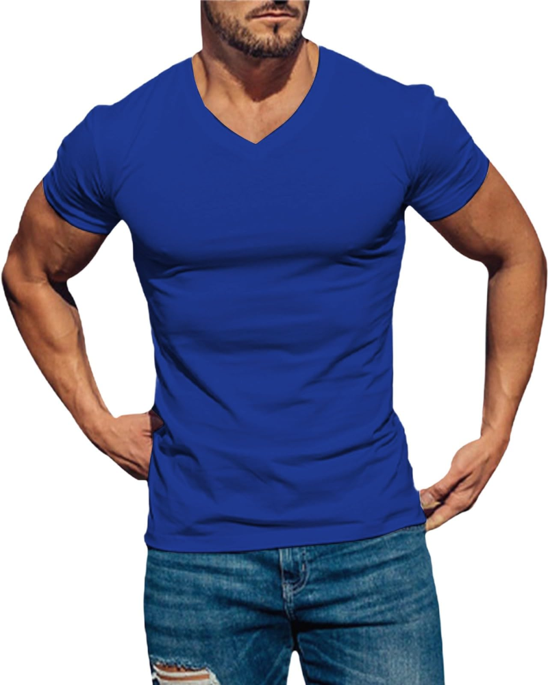 Grayson Men's Henley Shirt – Cotton Blend Long Sleeve Casual Button Neck T-Shirt