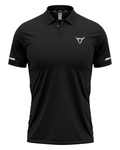 Bennett Men's Polo Shirt – Short Sleeve Three Button Collared Mesh Panel Top